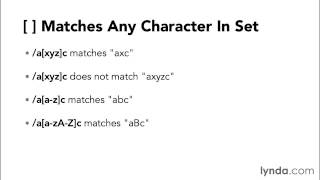 19 1  A brief introduction to regular expressions