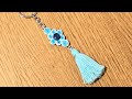 Quilled Blue Keychain #shorts #youtubeshorts #craft #viral #trending