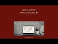 Block Editor for WordPress #1: block navigation, removing blocks, troubleshooting behavior