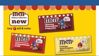 M&amp;M's new fall flavors - you can vote for your favorite