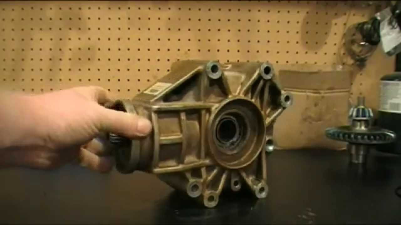 1000 xmr rear diff  break down