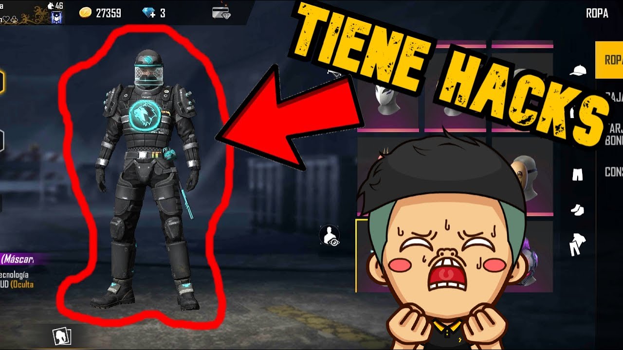ESTA SKIN TIENE HACKS--FREE FIRE - YouTube