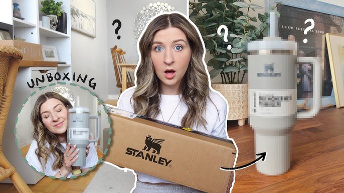 Let's unbox my new Stanley Quencher H2.0 Dune Tumbler (Soft Matte)🥥🍂