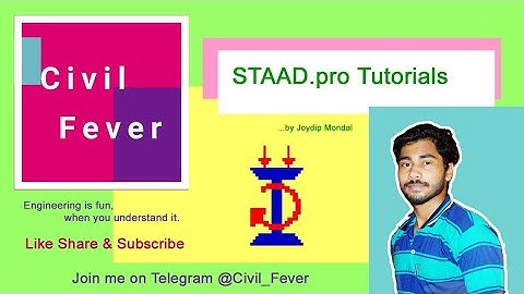 How to apply dead load and live load in rcc frame structure in staad.pro?