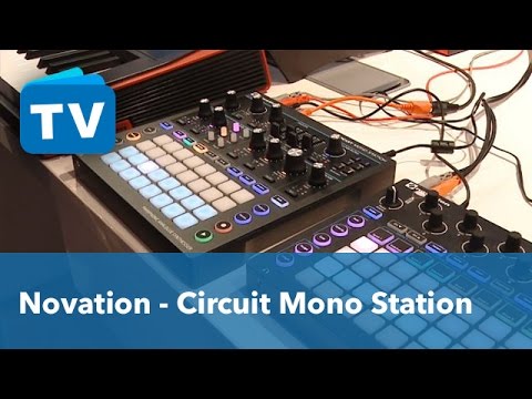 Superbooth 2017 Novation Circuit Mono Station