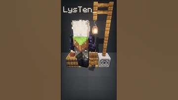 Build a Park Bench in Minecraft 🌳🪑