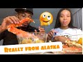 Alaskan King Crab Legs!! Seafood Mukbang