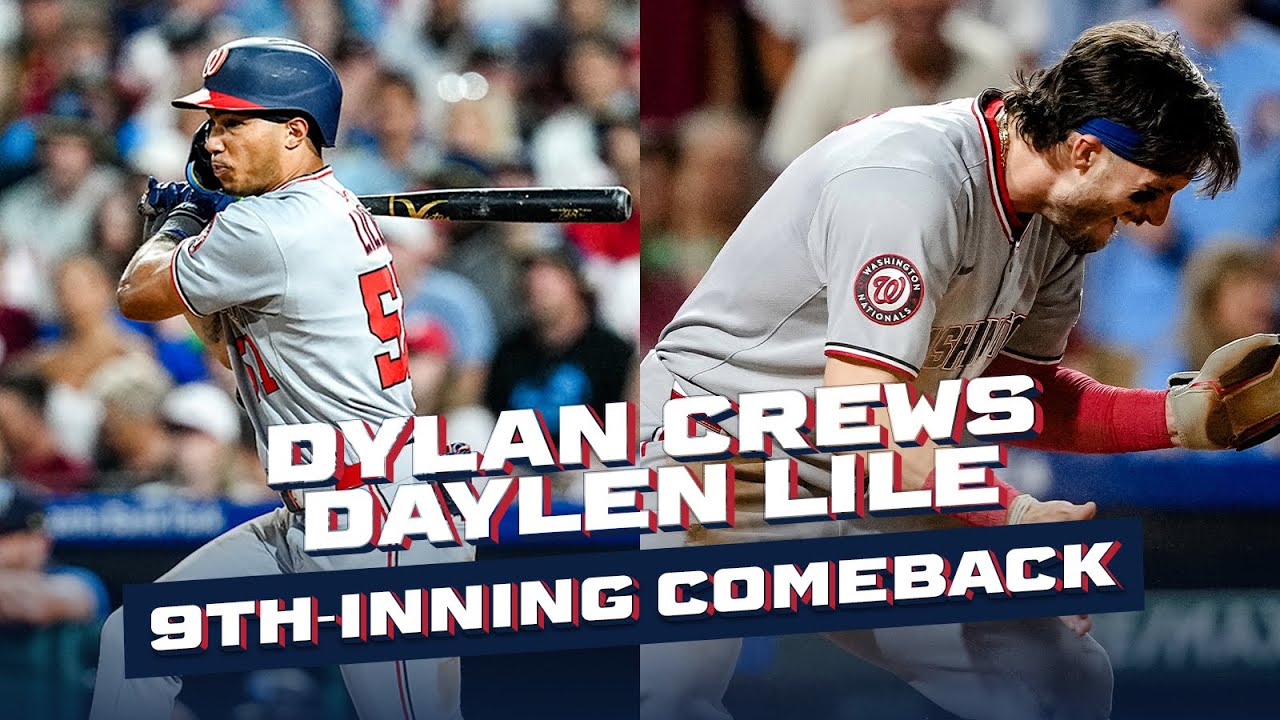 Dylan Crews, Daylen Lile Lead WILD 9th Inning Comeback | Full At-Bats