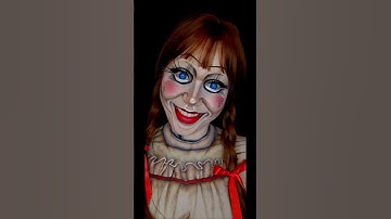 Annabelle Doll Tutorial #annabelle #annabellemakeup #doll #shorts #tutorial