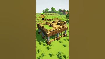 Cozy house in minecraft #shorts