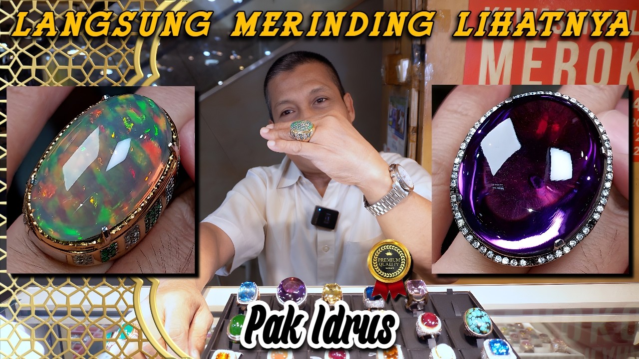 4 Tahun Berburu Permata ❗ Baru Sekarang Ketemu yang Begini ( pak Idrus Wampu Permata )