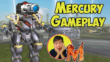 War Robots Pure Mercury Action Gameplay on Test Server - WR