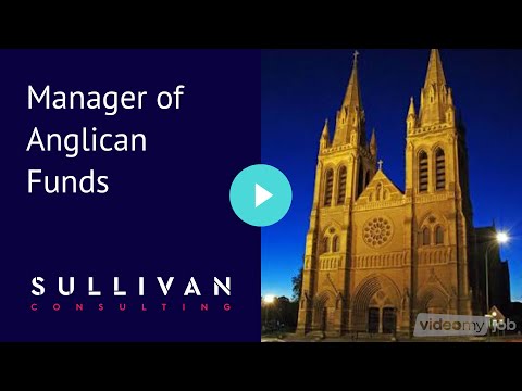 Manager of Anglican Funds