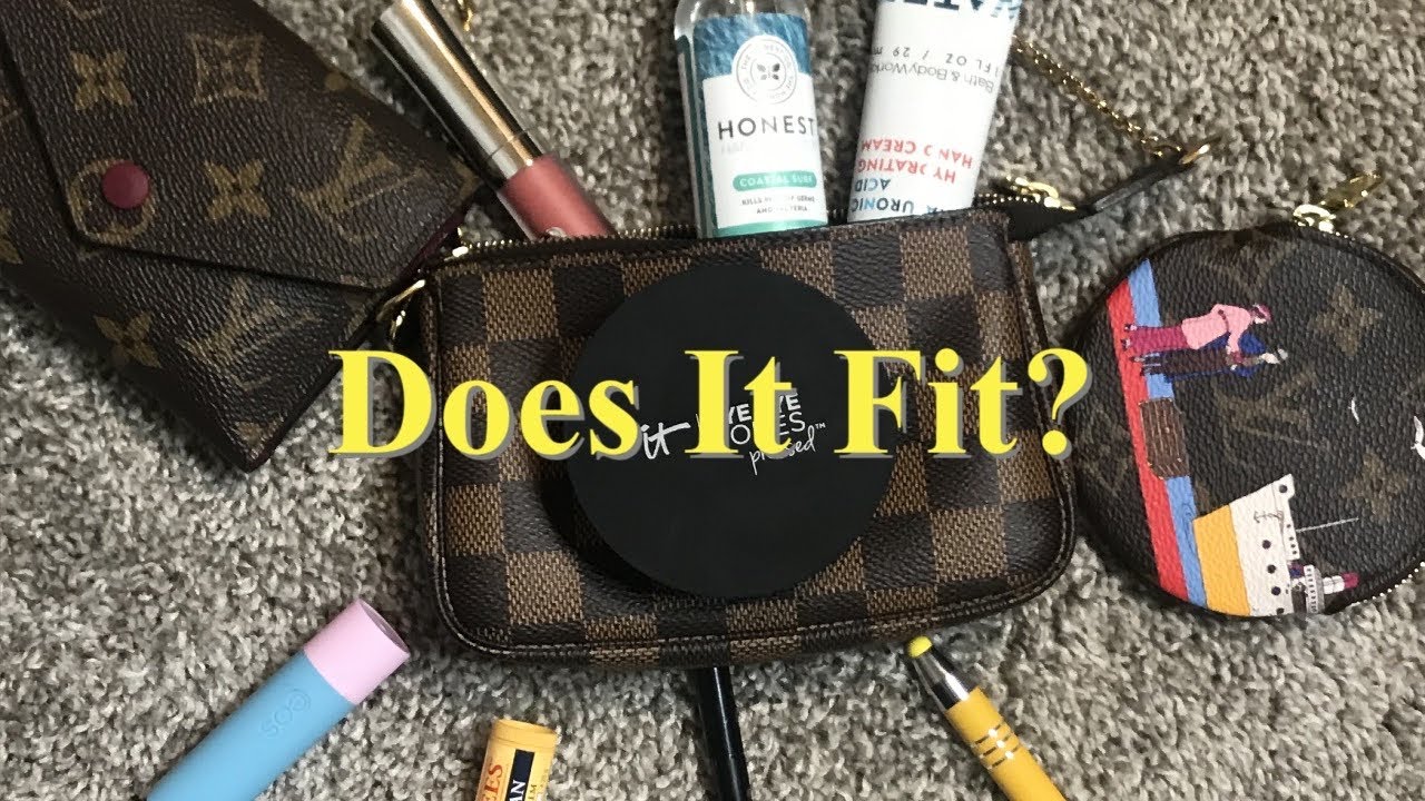 LOUIS VUITTON MINI POCHETTE  WHAT FITS INSIDE??? 