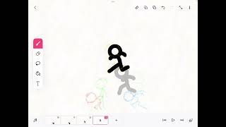 FlipaClip tutorials: basic Stickfigure animation