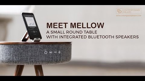 Mellow Eco Inspired Multimedia Table by Team Creatio — Kicks