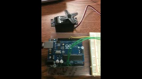 Servo continuos rotation mod