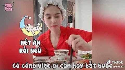 Tik tok Ngọc Trinh ăn gì mùa dịch ?