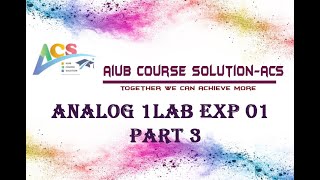 Non Inverting Positive Level Detector Analog 1 Lab Exp 01-Part 3 Multisim Nafis Sahriar
