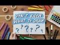 10 Drawing Ideas for When You're Bored