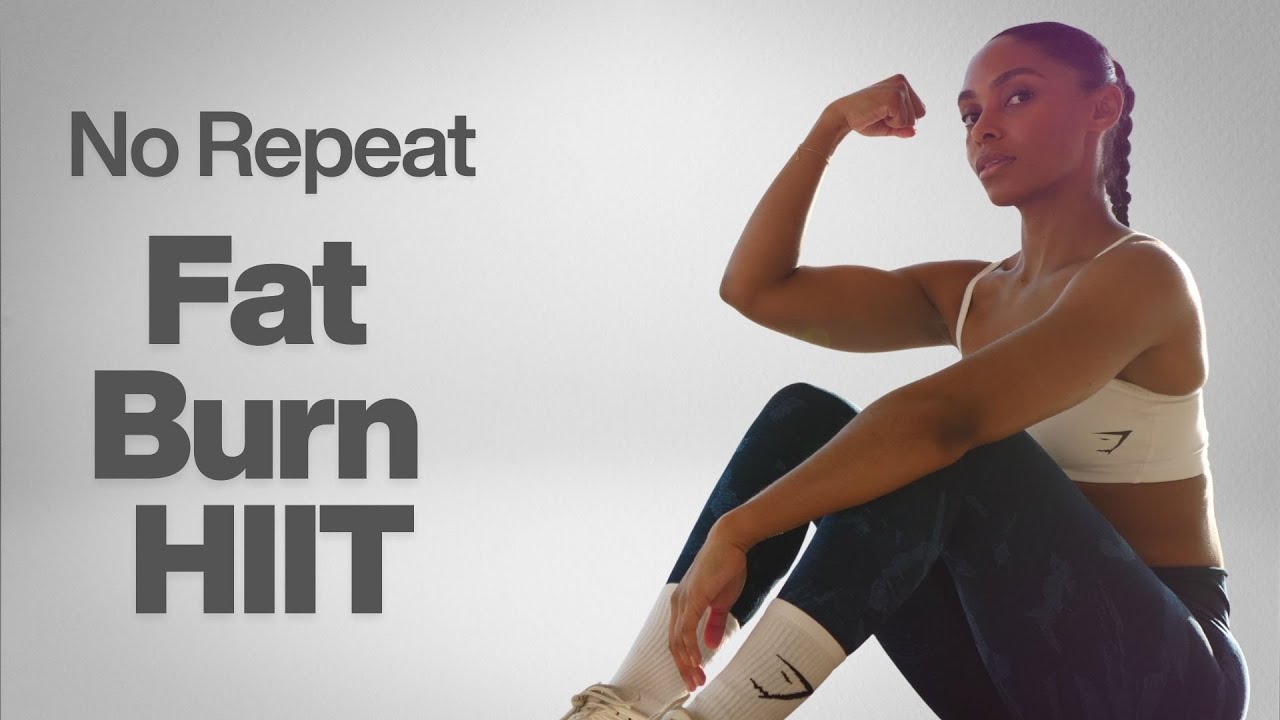 14 min HIIT Full Body Dumbbell Workout | No Repeat Fat Burn & Toning 🔥 ...
