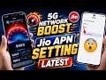 Jio 5G High Speed APN Settings 2026 | Jio 4G/5G APN Settings | 5G Network Problem Solved