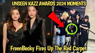 FREENBECKY | UNSEEN .. Freen and Becky Fires Up the Red Carpet of Kazz Awards 2024
