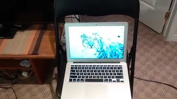 Connect Macbook Air to TV with HDMI and ThunderBolt and get Sound Working