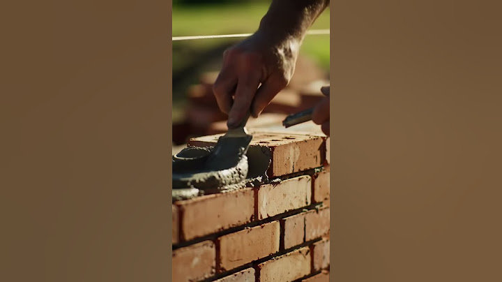 The Most Satisfying Bricklaying You'll See Today