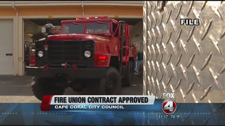 Cape Coral Firefighters Deal