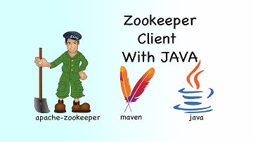 Simplest Zookeeper client using Java and Maven