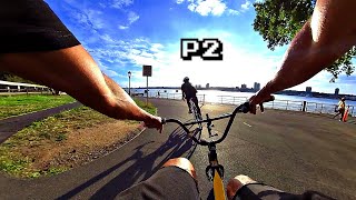 POV BMX - Long Distance On A BMX? A Game Of Pass The Roadie screenshot 5