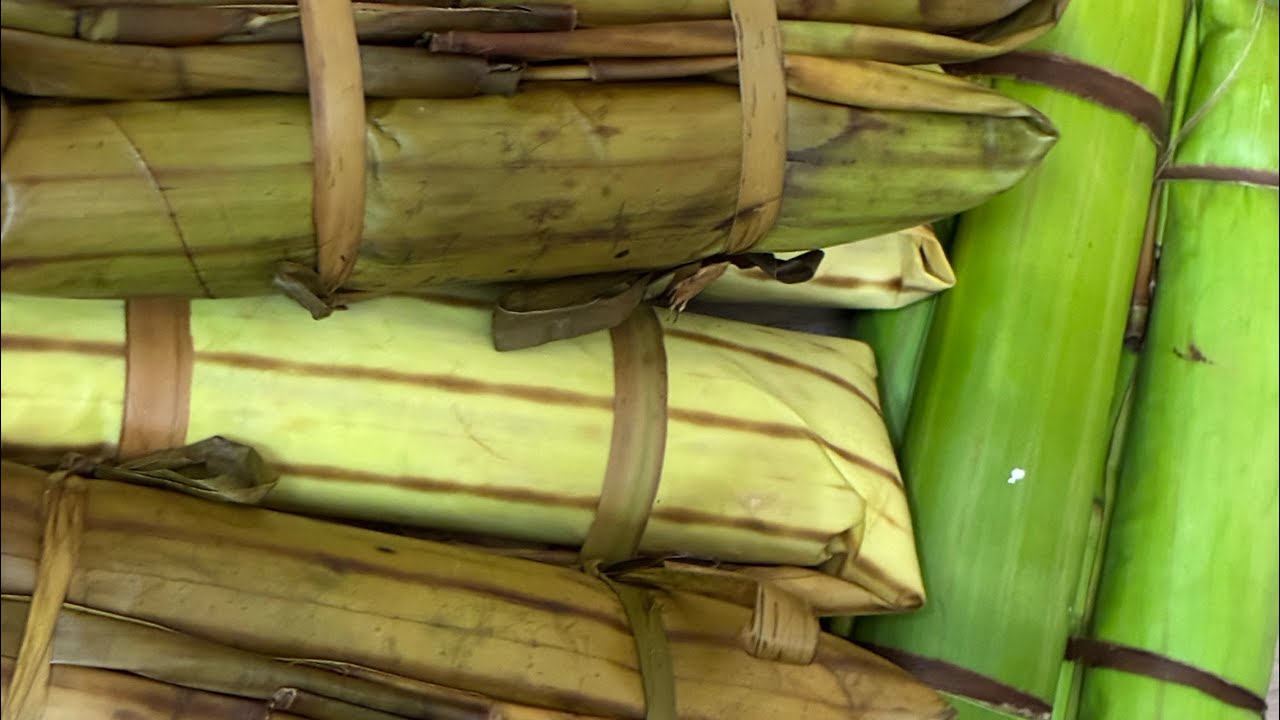 Как приготовить суман из маниоки #pinoyfood #yummy