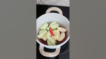 Apple Simple Syrup Recipe #holidayrecipe #shorts #asmr #shortsfeed