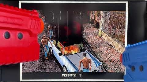 Sinden Light Gun With Recoil Demo - House Of The Dead 2 From Retropie Video Game Guy