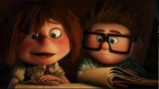 This is carl & ellie's love story from pixar's up re-edited and retold
through carl's reflections, memories flashbacks..., a that starts at
the end with one of his last moments by ...