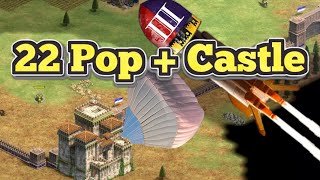 Insane New 22 Pop Portuguese Castle Drop Build Order: Faster Castle Drop Than Franks + Exploit! screenshot 3