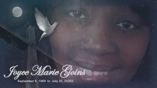 Joyce Marie Goins Dedication Video.