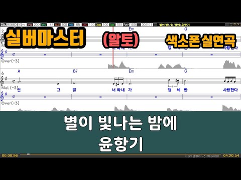 [은성 반주기] 별이빛나는밤에 - 윤항기