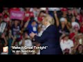 BREAKING: President Trump's Comeback Rally in Sanford, Florida....