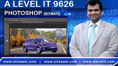 A Level IT 9626 PhotoShop Bitmap