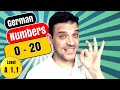 German Numbers 1-20 | Pronunciation and examples | German Basics