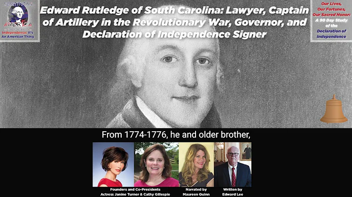 Edward Lee | Edward Rutledge of South Carolina: La...