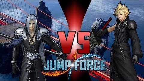 Sephiroth vs Cloud (Jump Force) (4K)