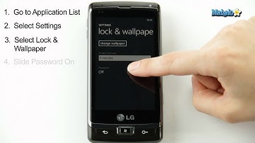 How to Set a Password on Windows Phone 7