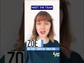 Meet the Team- Zoe!