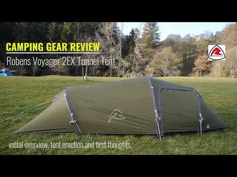 ROBENS(ローベンス) VOYAGER 2EX(ボイジャー2EX) トンネル Robens Voyager 2EX Tunnel Tent Review - YouTube