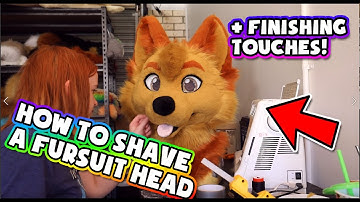 Fursuit Shaving + Finishing Tutorial! | FINAL PART