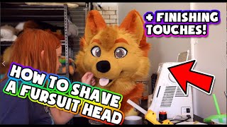 Fursuit Shaving + Finishing Tutorial! | FINAL PART