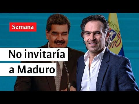 Si Fico es presidente de Colombia, ¿Nicolás Maduro sería invitado a la posesión?